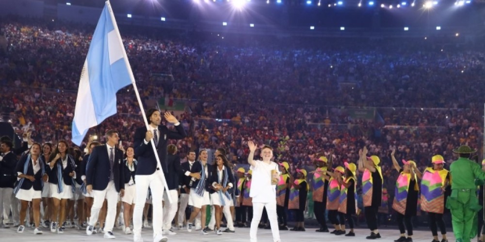 Amigos Olímpicos de McDonald's en la Ceremonia
