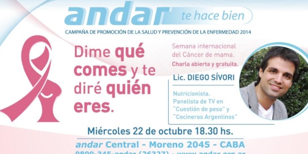 Andar invita al evento &ldquo;Dime qu&eacute; comes y te dir&eacute; qui&eacute;n eres&rdquo;