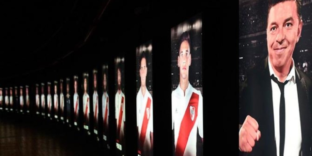 River renovó el anillo interno del Monumental con la indumentaria sin sponsor del club
