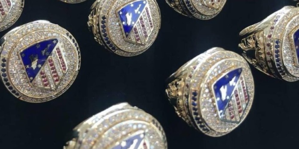 Griezmann festej&oacute; la Supercopa regalando anillos de lujo a sus compa&ntilde;eros