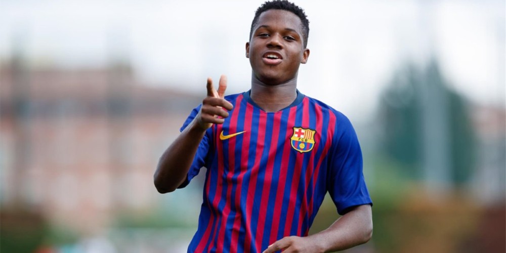 Los n&uacute;meros del contrato de Ansu Fati con Barcelona 