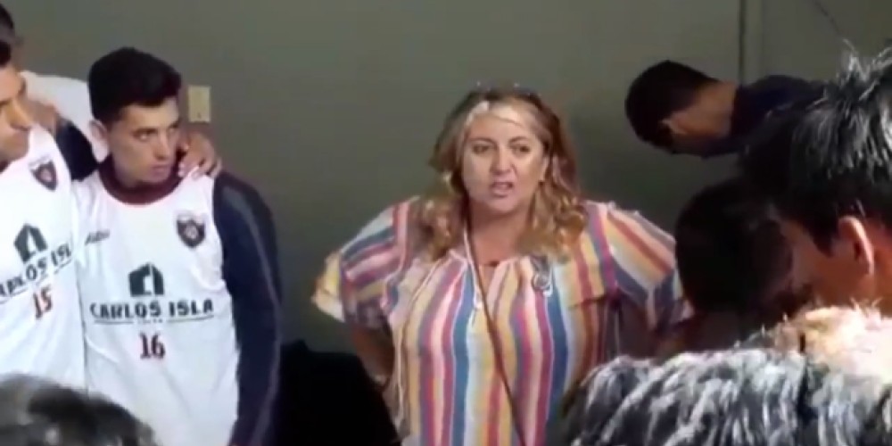 La emocionante arenga de la presidenta de un club argentino en el vestuario