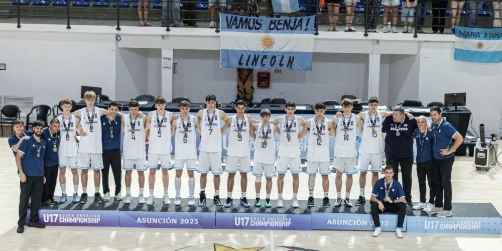 Argentina logró el subcampeonato en el Sudamericano U17