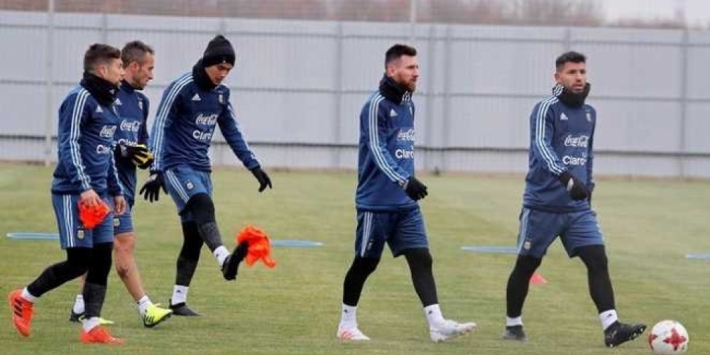 El insólito abandono de los medios rusos al entrenamiento argentino tras la partida de Messi