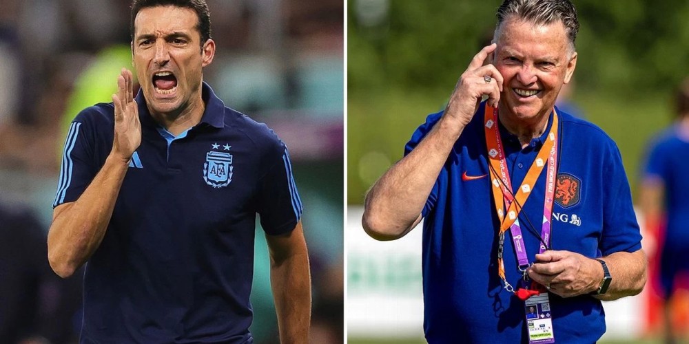 Argentina vs Pa&iacute;ses Bajos: el entrenador m&aacute;s joven vs el m&aacute;s veterano del Mundial de Qatar