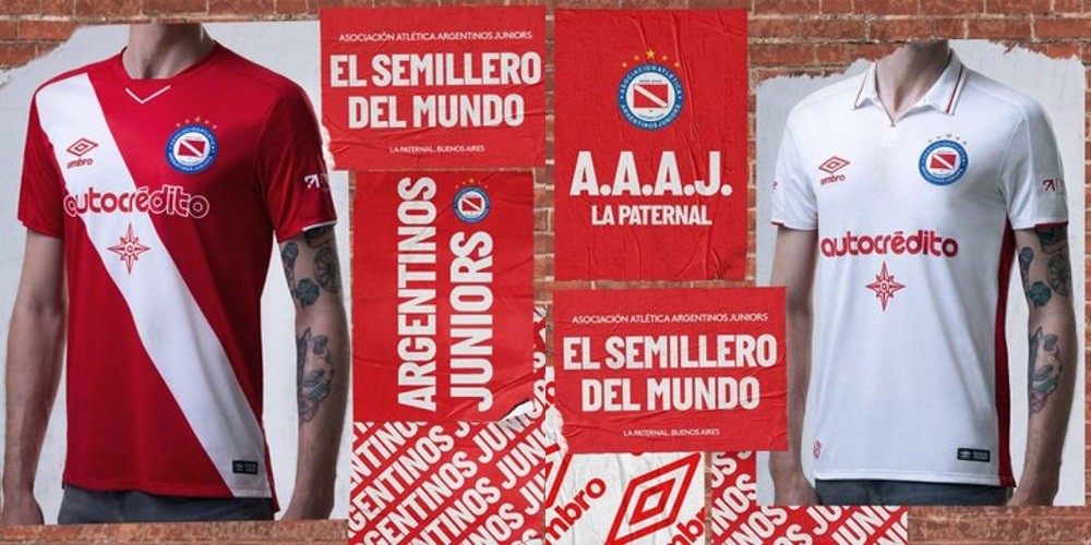 Argentinos Juniors cambió de marca y presentó su nueva indumentaria