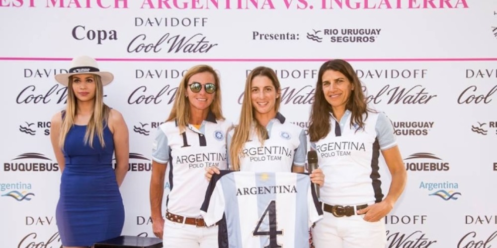 Test match de Polo Femenino entre Argentina e Inglaterra