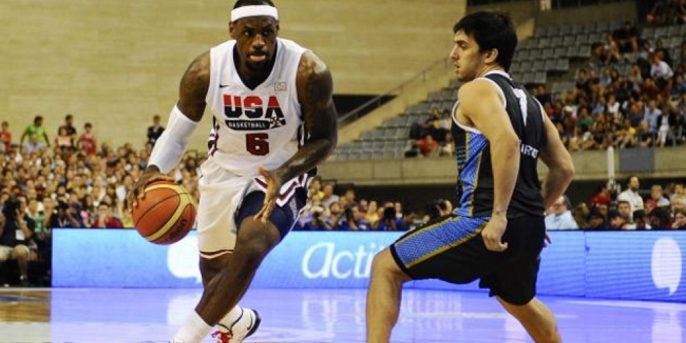 Previo a Río 2016, Argentina enfrentará al Dream Team de Estados Unidos