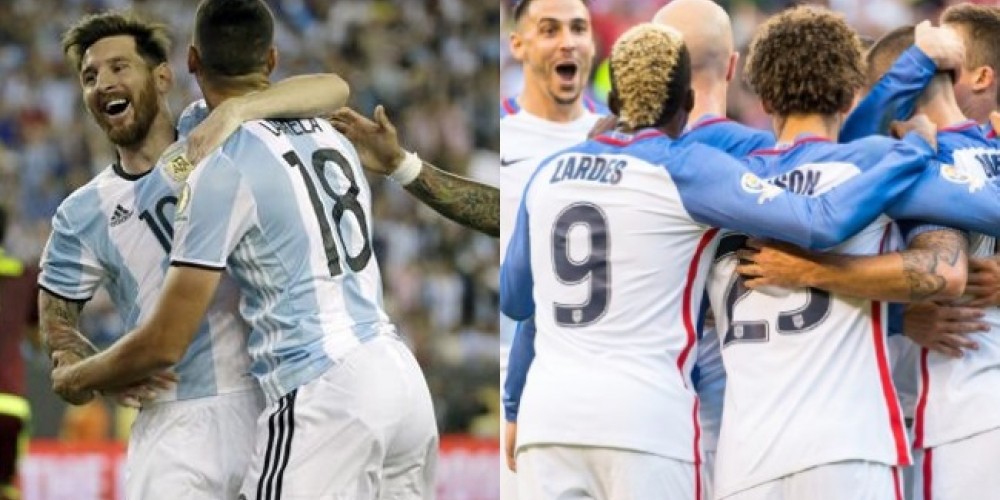 Copa Am&eacute;rica: Argentina vale diez veces m&aacute;s que Estados Unidos
