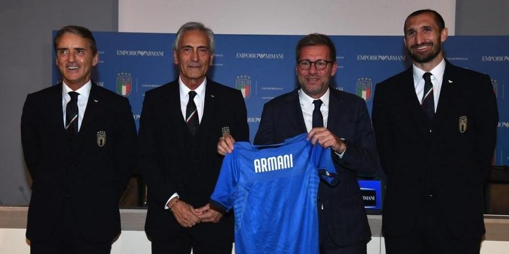 Emporio Armani vestirá a las selecciones de fútbol italianas