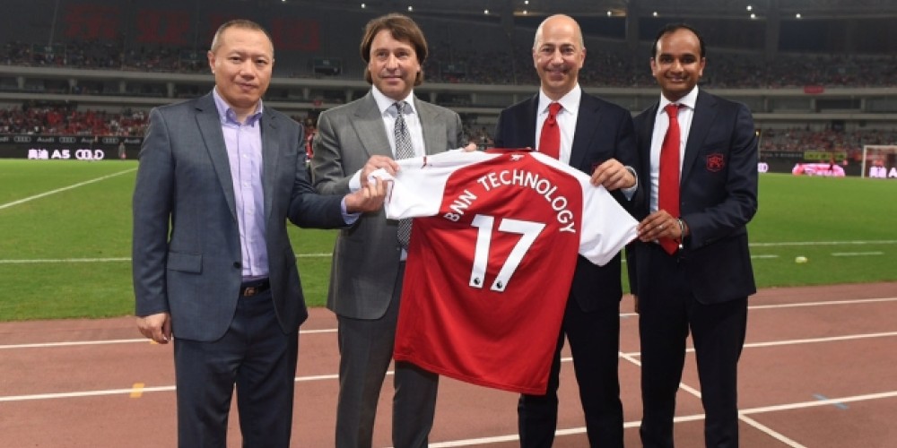 El Arsenal present&oacute; una nueva aplicaci&oacute;n que favorecer&aacute; el desarrollo del f&uacute;tbol base en China 