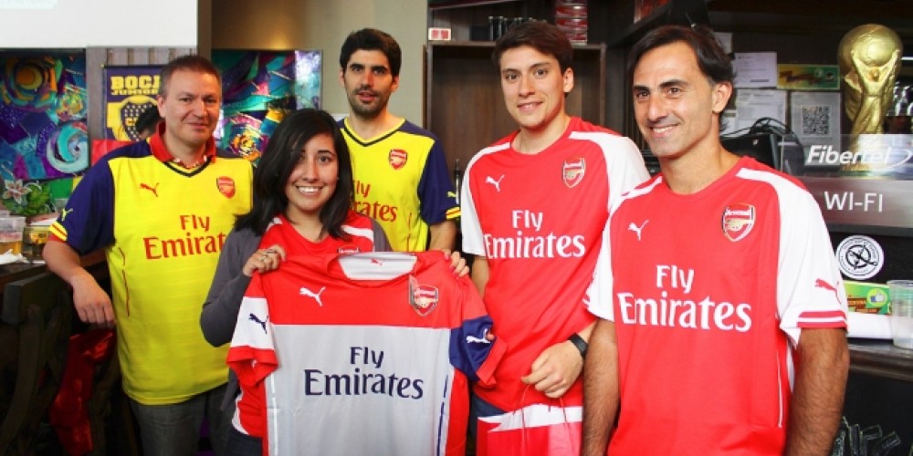 Puma celebr&oacute; en Buenos Aires su alianza con el Arsenal