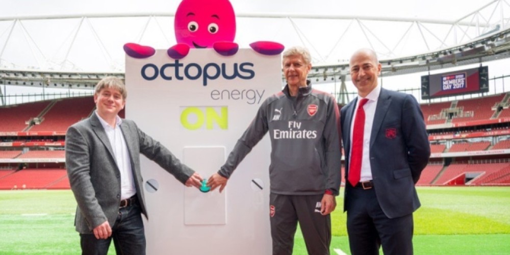 El Emirates Stadium se convierte en el primer estadio con 100% de energ&iacute;a renovable