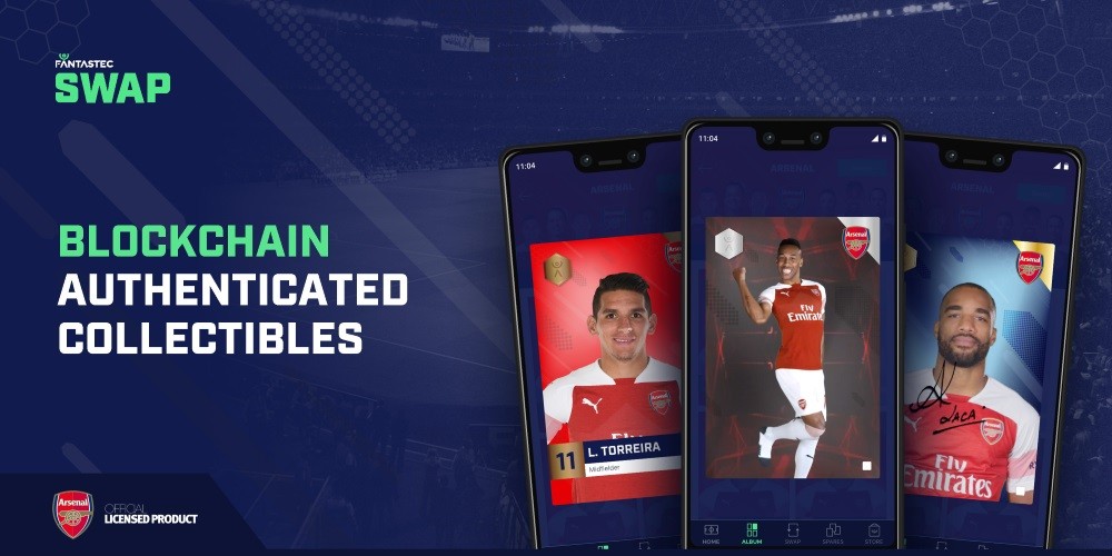 Arsenal lanza su primer &aacute;lbum de figuritas digital con tecnolog&iacute;a de criptomonedas