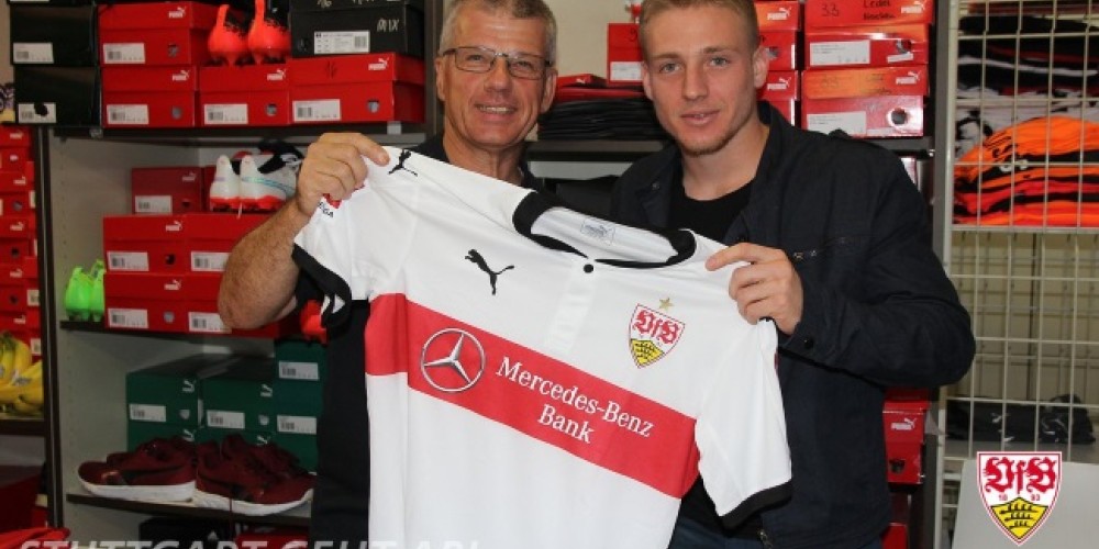 A Ascacibar lo presentaron en la utilería del Sttutgart