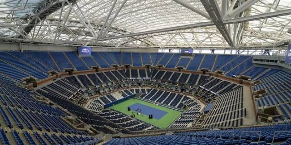 El Arthur Ashe, estadio del US Open, ya tiene techo retráctil