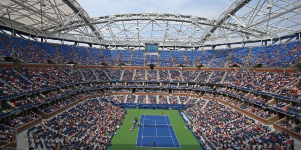 Así será el nuevo Court Central del US Open totalmente cubierto del viento y la lluvia