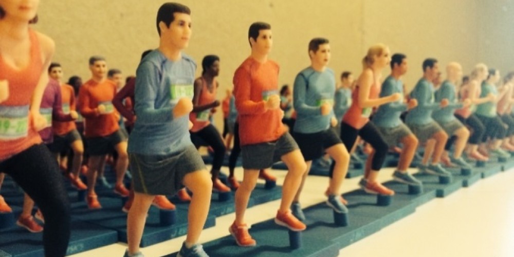 Asics realiz&oacute; impresiones 3D de los corredores de la Marat&oacute;n de New York