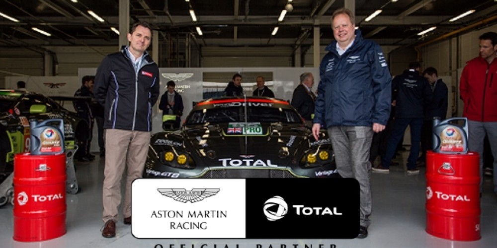 Total firm&oacute; un acuerdo global con Aston Martin