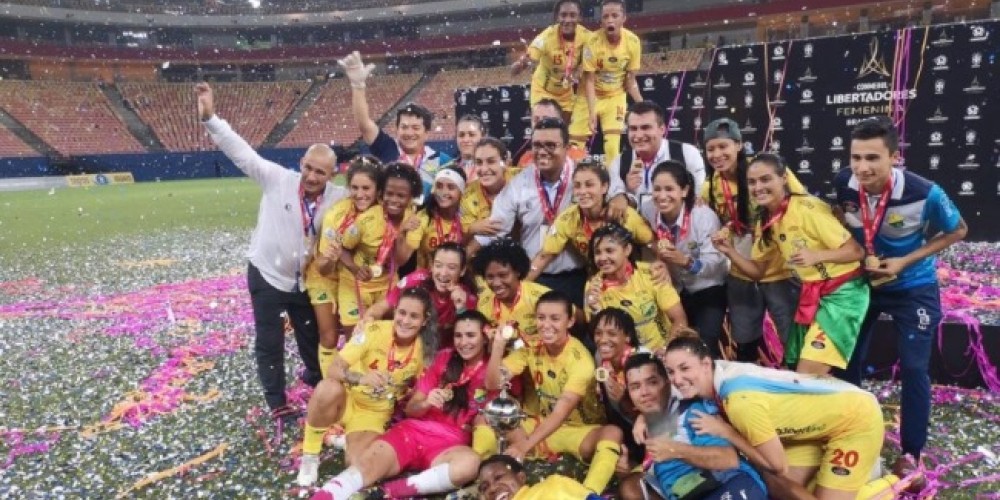 Un equipo colombiano ganó la Copa Libertadores femenina pero el premio económico será para el equipo masculino