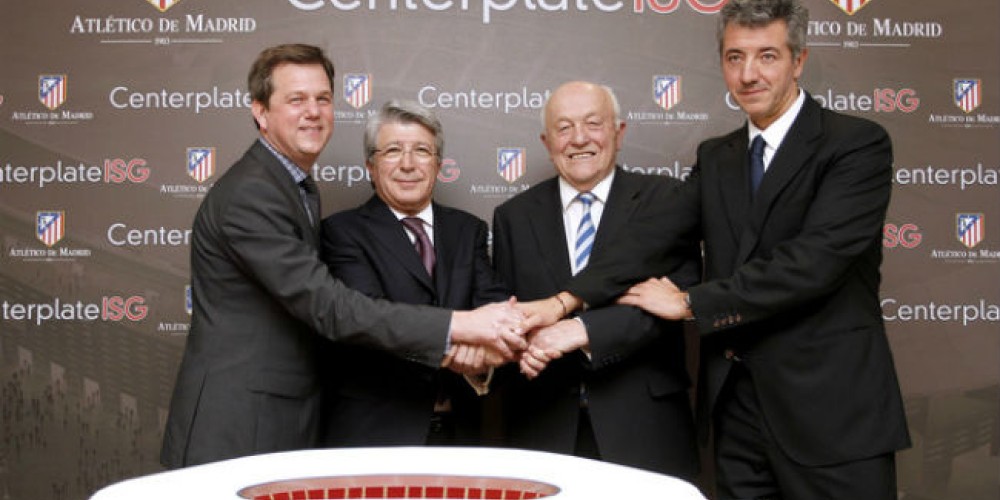 El Atl&eacute;tico de Madrid firma un importante v&iacute;nculo con CenterplateISG