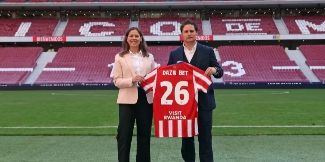 El Atl&eacute;tico de Madrid suma a DAZN Bet como nuevo patrocinador