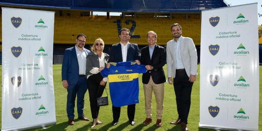 Boca Juniors y Avalian, una relación que beneficia a jugadores y socios