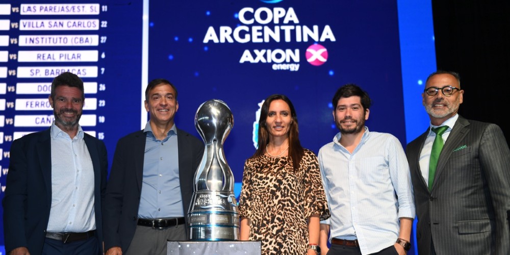 La Copa Argentina tiene a AXION energy como nuevo sponsor oficial 
