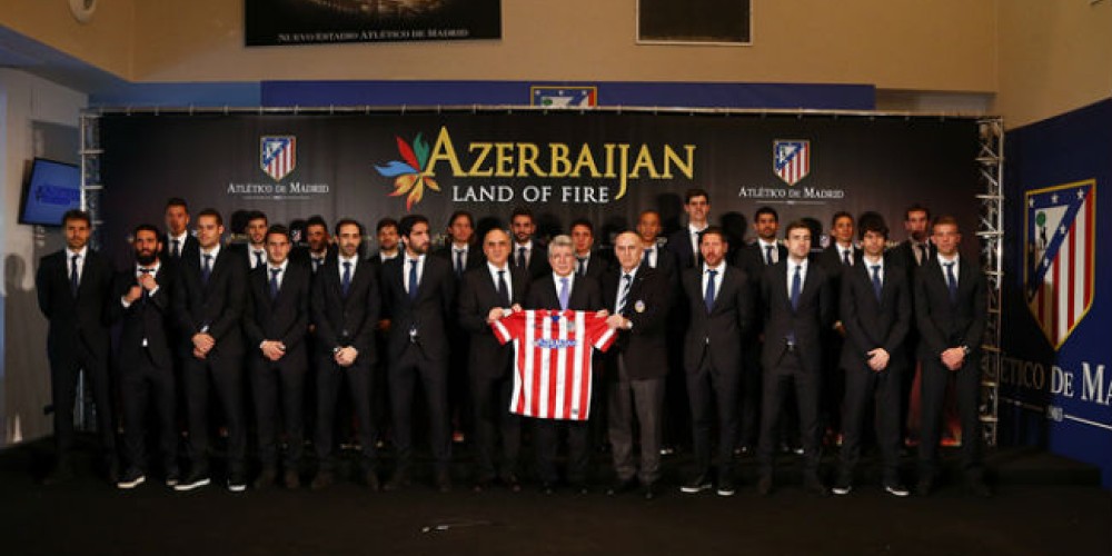 El Atl&eacute;tico de Madrid renov&oacute; con Azerbaijan 