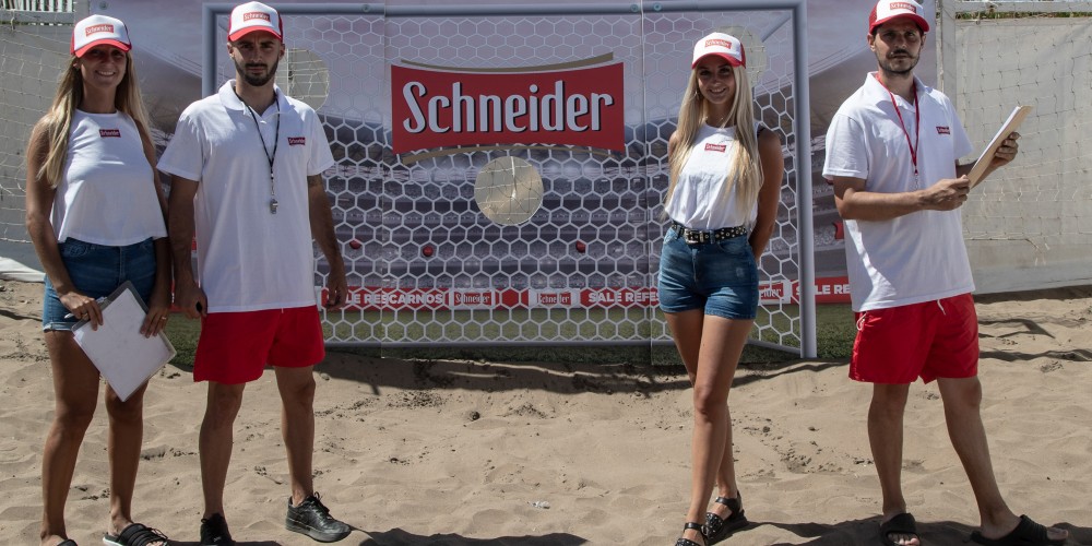 Mar del Plata refresca el verano de la mano de Schneider