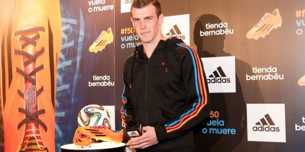adidas le pagar&aacute; 25 millones de euros por temporada a Bale