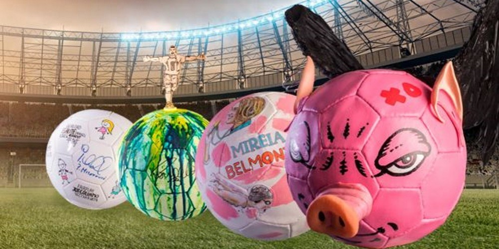 Balones solidarios, la curiosa subasta que tiene como objetivo ayudar a los que lo necesitan