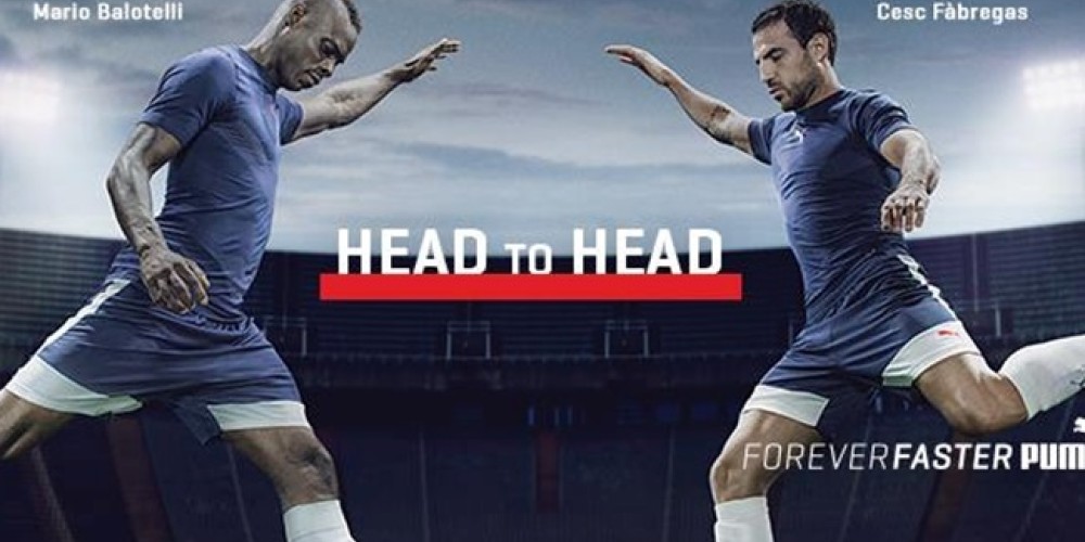 Balotelli y Fabregas protagonizan “Poder vs Precisión” con los nuevos Puma evoPower 1.2