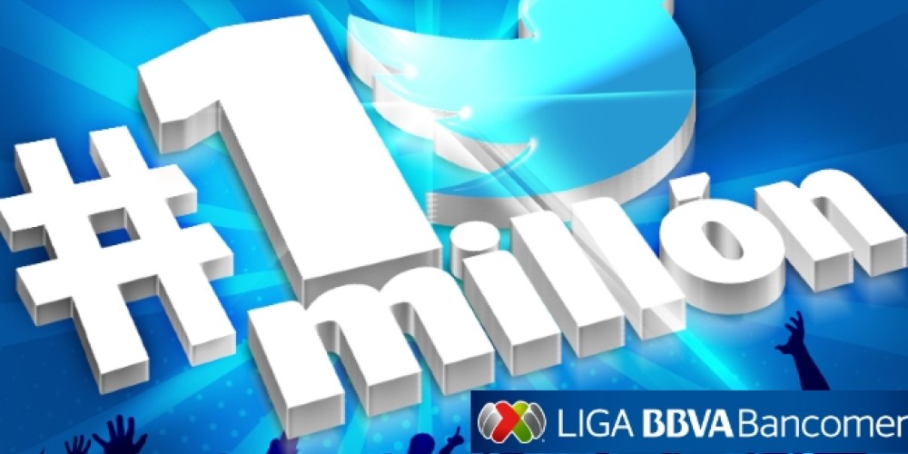 La Liga Bancomer MX llegó a un millón de seguidores en Twitter