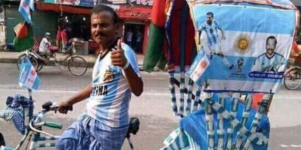 ¿Por qué se festejó en Bangladesh la clasificación de Argentina a Octavos de Final de Rusia 2018?