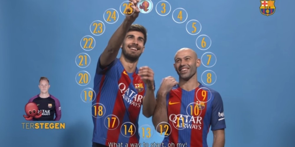 Neymar Jr. y Rafinha clasificaron a sus compa&ntilde;eros con emojis