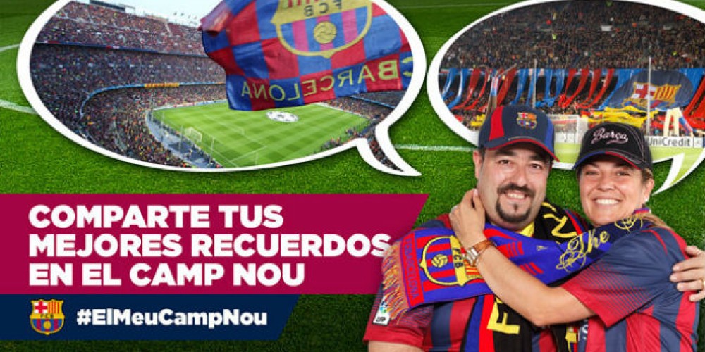 #ElMeuCampNou: Compart&iacute; tus fotos m&aacute;s emotivas del Camp Nou