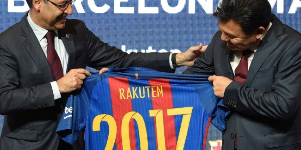Así sería la camiseta del Barcelona en 2017
