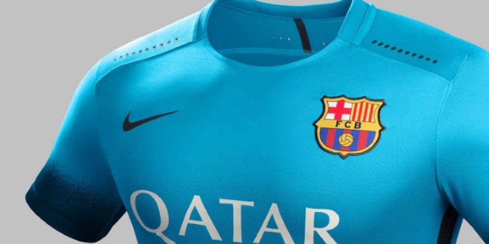 Nike present&oacute; la nueva camiseta celeste del Barcelona