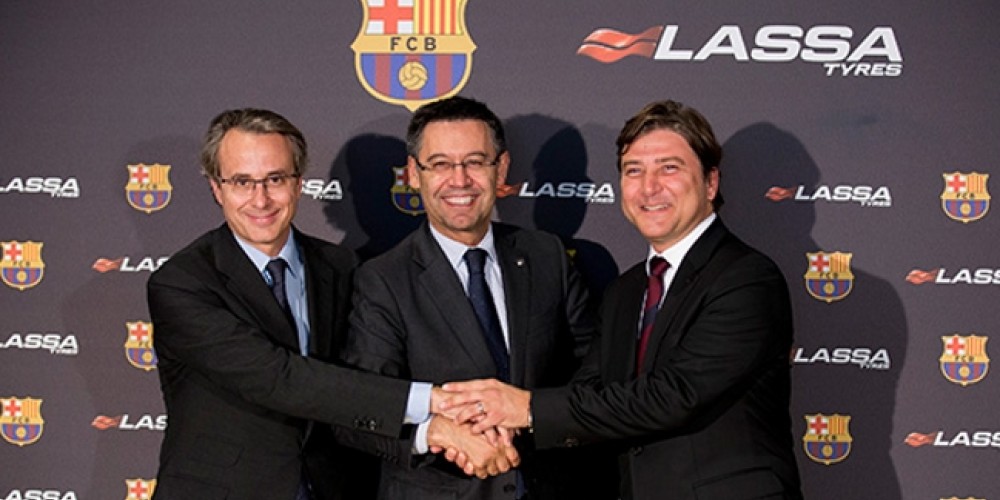 Cuatro equipos deportivos del Barcelona pasaron a llamarse FC Barcelona Lassa