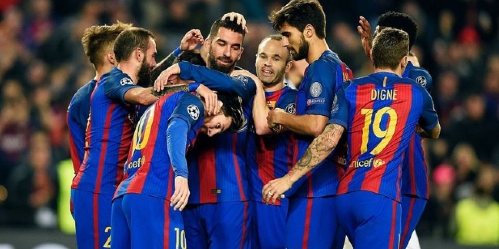 Barcelona quedó cerca del récord de 1000 pases en un mismo partido
