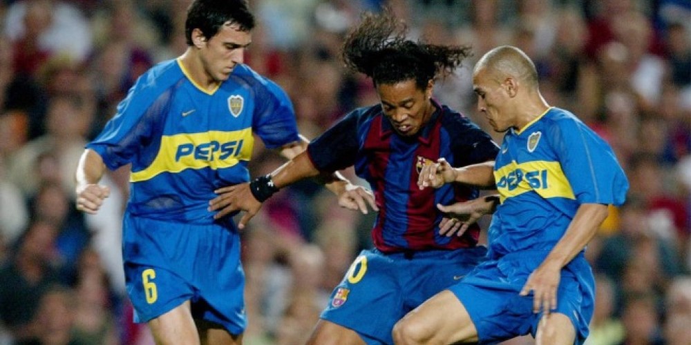 &iquest;Qu&eacute; jugadores argentinos jugaron en Boca Juniors y en Barcelona durante su carrera?
