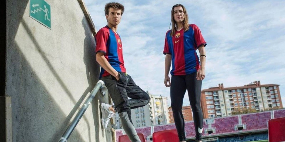 El FC Barcelona present&oacute; la camiseta &ldquo;vintage&rdquo; que nunca estren&oacute; ante el Real Madrid