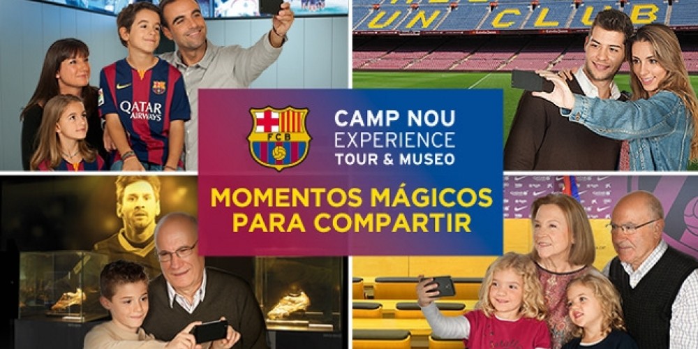 Barcelona promueve la &ldquo;Camp Nou Experience&rdquo; en Navidad
