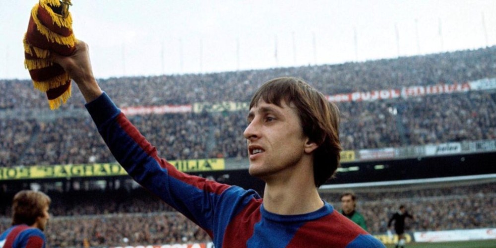 Barcelona lanza una campa&ntilde;a en homenaje a Cruyff