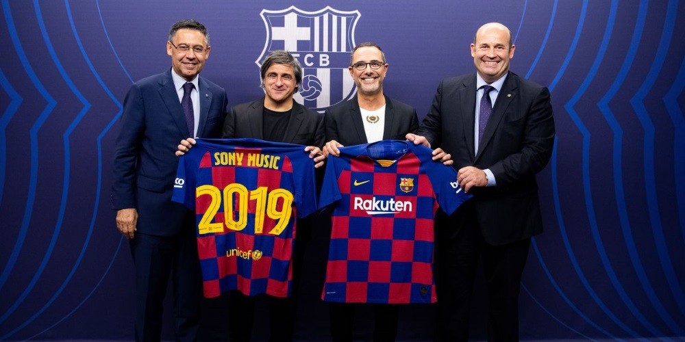 El Barcelona cerr&oacute; una alianza con Sony Music para generar experiencias de entretenimiento