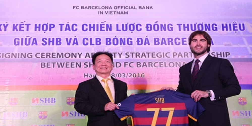 Barcelona sum&oacute; un patrocinador de Vietnam
