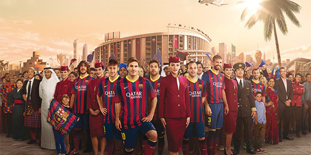 Barcelona, cerca de renovar con Qatar Airways por una cifra multimillonaria
