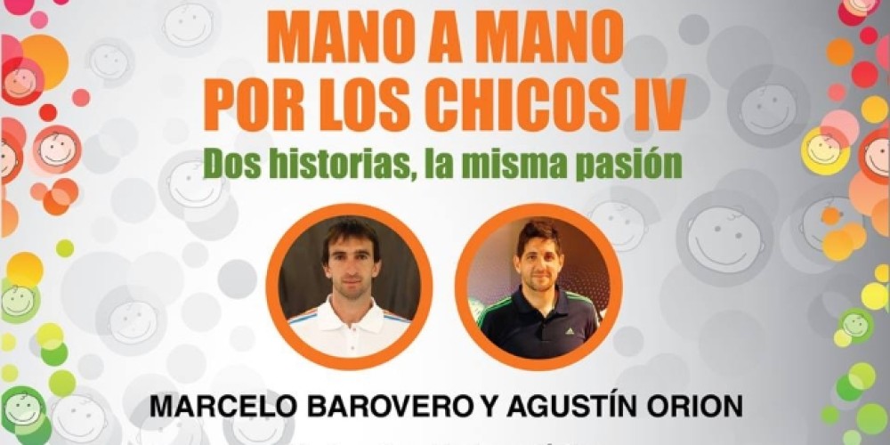 Barovero y Ori&oacute;n junto a la Fundaci&oacute;n SOS Infantil y el &ldquo;Supercl&aacute;sico Solidario&rdquo;