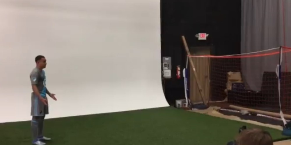 El backstage del photoshooting de la MLS para el 2017